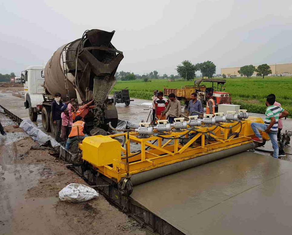 Concrete Road Paver